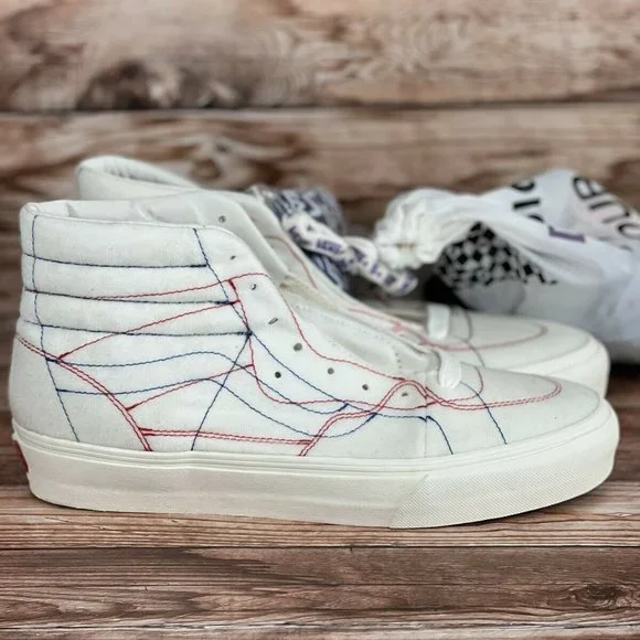Vans Taka Hayashi Men\'s Chukka Boots in Marshmallow White size 10.5 Vans VN0A3MVNR4K Vans Vault X Taka Hayashi Chukka 75 LX  main image 3